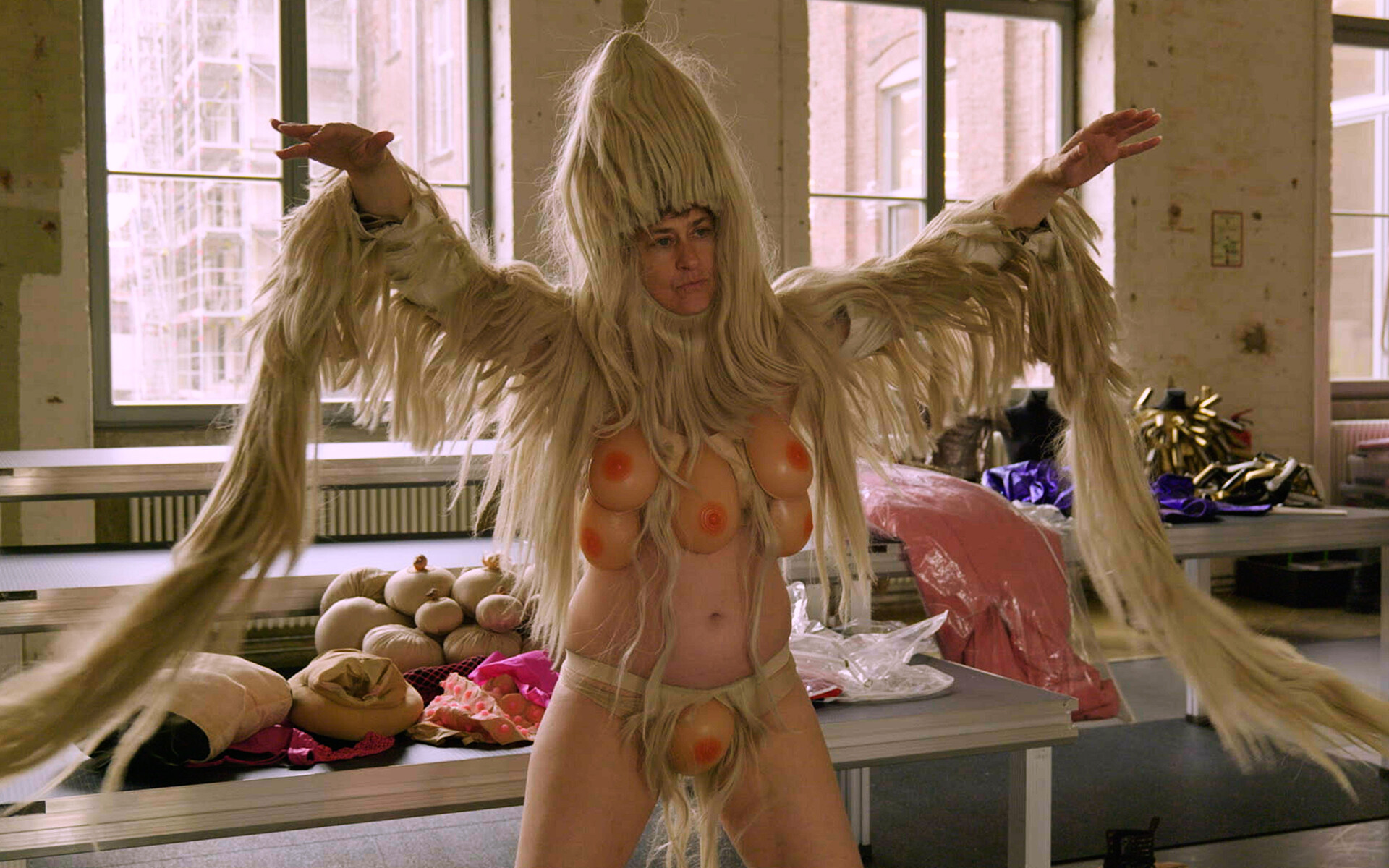 Teaches of Peaches 5 Peaches in costume by Charlie le Mindu C Avanti Media Fiction